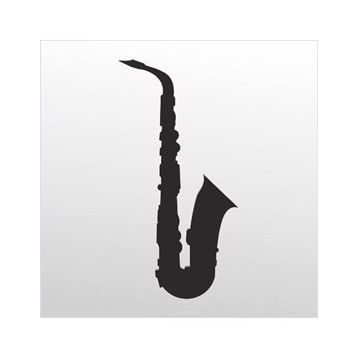 80 cm Klarnet Folyo Sticker