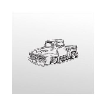 80 cm Klasik Araba Folyo Sticker