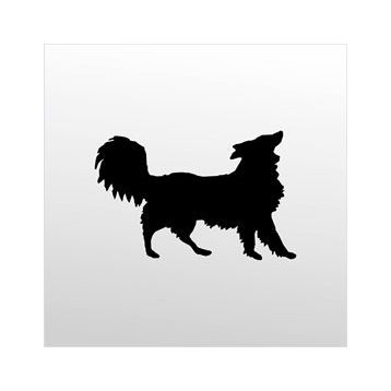 80 cm Köpek Folyo Sticker