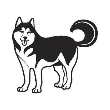 80 cm Köpek Folyo Sticker