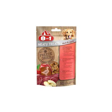 8in1 50 gr Freeze Doğal Ördekli ve Elmalı Köpek Ödülü