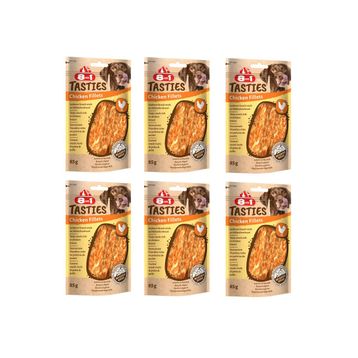 8in1 Chicken Fillets Tavuklu 6x85 gr Köpek Ödül Maması
