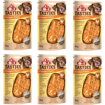 8in1 Chicken Fillets Tavuklu 6x85 gr Köpek Ödül Maması