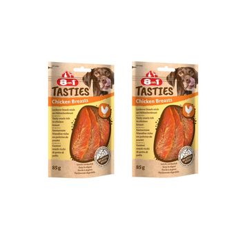 8in1 Tasties Breast 2x85 gr Tavuk Göğsü Köpek Ödülü