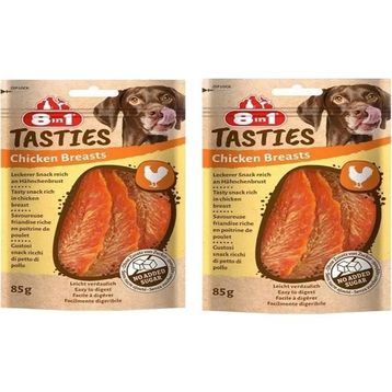 8in1 Tasties Breast 2x85 gr Tavuk Göğsü Köpek Ödülü