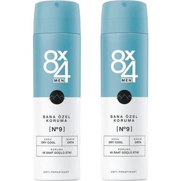 8x4 Dry Cool 150 ml Erkek Sprey Deodorant