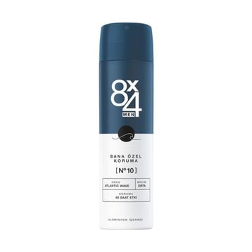 8x4 No.10 Atlantic Wave 150 ml Erkek Sprey Deodorant