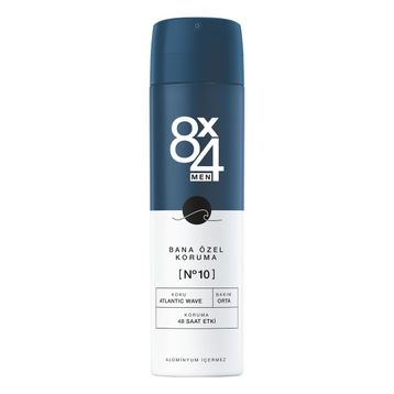 8x4 No.10 Atlantic Wave 150 ml Erkek Sprey Deodorant