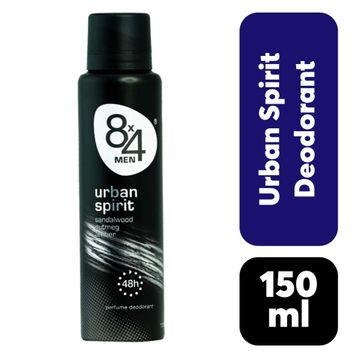 8x4 Urban Spirit 150 ml Erkek Deodorant