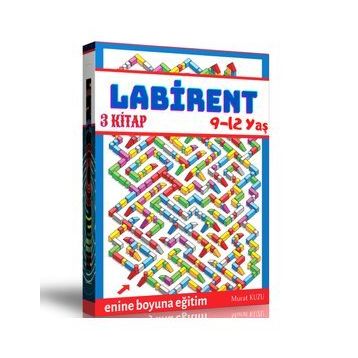 9-12 Yaş 3 Fasikül Labirent Kitap Seti - Enine Boyuna Eğitim
