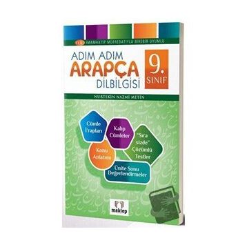 9. Sınıf Adım Adım Arapça Dilbilgisi