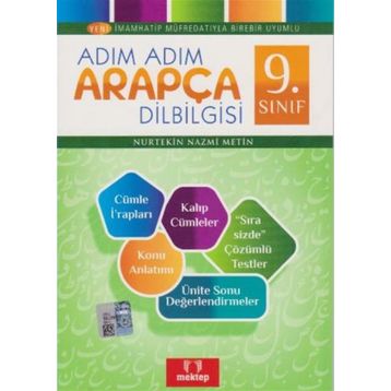 9. Sınıf Adım Adım Arapça Dilbilgisi