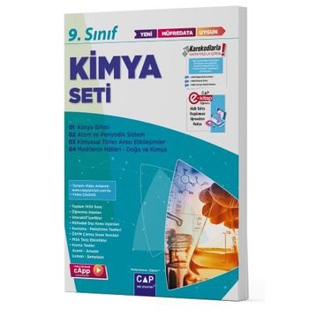 9.Sınıf Anadolu Kimya Seti 2019-20 - Çap Yayınları