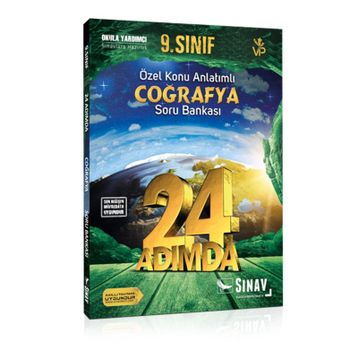 9. Sınıf Coğrafya 24 Adımda Özel Konu Anlatımlı Soru Bankası / Kollektif / Sınav Dergisi Yayınları