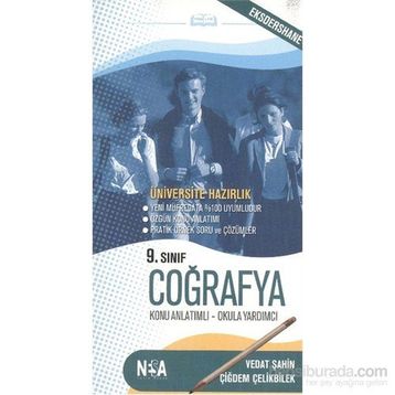 9. Sınıf Coğrafya Konu Anlatımlı - Okula Yardımcı - Çiğdem Çelikbilek Vedat Şahin