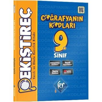 9. Sınıf Coğrafyanın Kodları Pekiştireç Yazılı ve Okula Hazırlık Kitabı KR Akademi Yayınları