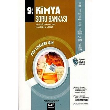 9.Sınıf Fen Lisesi Kimya Soru Bankası Çap Yayınları