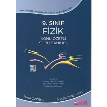 9. Sınıf Fizik Konu Özetli Soru Bankası Esen Yayınları