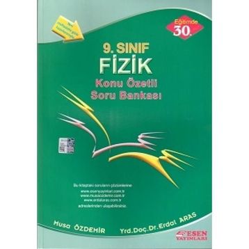 9. Sınıf Fizik Konu Özetli Soru Bankası Esen Yayınları