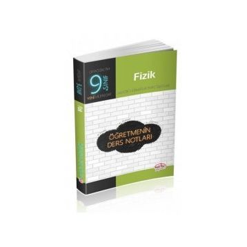 9. Sınıf Fizik Öğretmenin Ders Notları Editör Yayınları