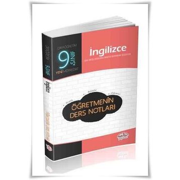 9.Sınıf İngilizce Öğretmenin Ders Notları Editör Yayınları