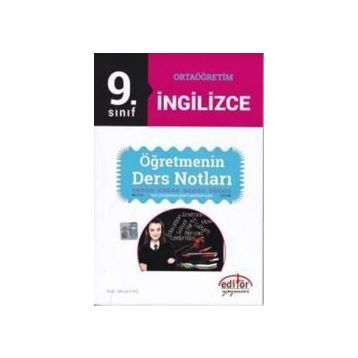 9.Sınıf İngilizce Öğretmenin Ders Notları Editör Yayınları