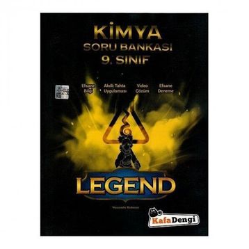 9. Sınıf Kimya Legend Soru Bankası-Kafa Dengi Yayınları
