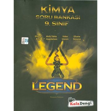 9. Sınıf Kimya Legend Soru Bankası-Kafa Dengi Yayınları
