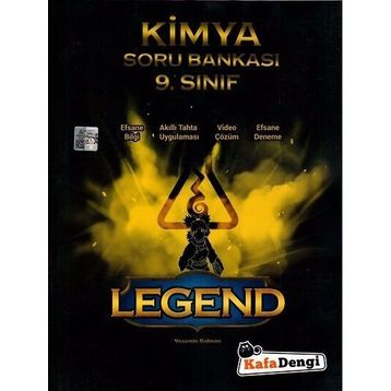 9. Sınıf Kimya Legend Soru Bankası-Kafa Dengi Yayınları