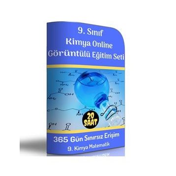 9. Sınıf Kimya Online Görüntülü Eğitim Seti