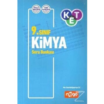 9. Sınıf Kimya Soru Bankası Nego Yayınları
