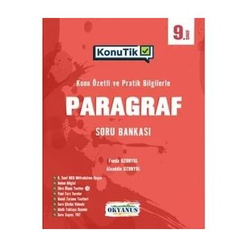 9. Sınıf Konu Tik Paragraf Soru Bankası