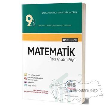 9. Sınıf Matematik Daf Ders Anlatım Föyleri-Eis Yayınları
