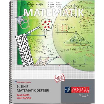 9. Sınıf Matematik Defteri Pandül Yayınları