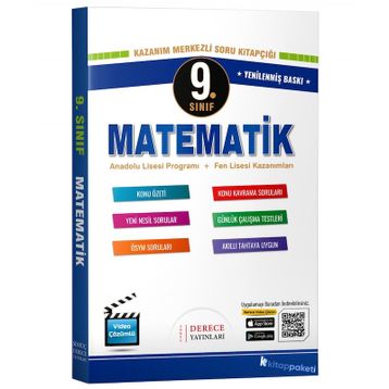 9. Sınıf Matematik Modüler Set Derece Yayınları