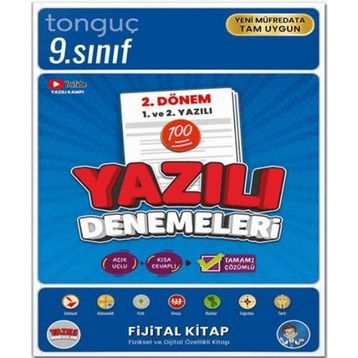 9. Sınıf Yazılı Denemeleri 2. Dönem 1 ve 2. Yazılı - Tonguç Akademi