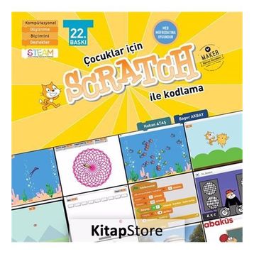 9 Yaş Çocuklar İçin Scratch İle Programlama-Abaküs Yayınları