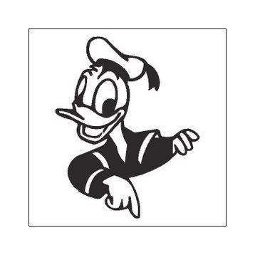 90 cm Duck Folyo Sticker