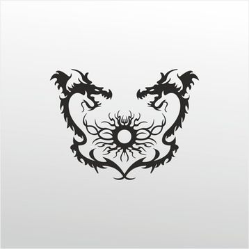 90 cm Ejderhalar Folyo Sticker