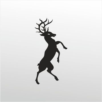90 cm Geyik Folyo Sticker
