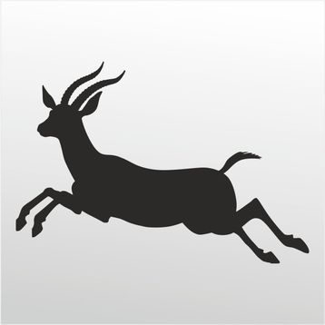 90 cm Geyik Folyo Sticker
