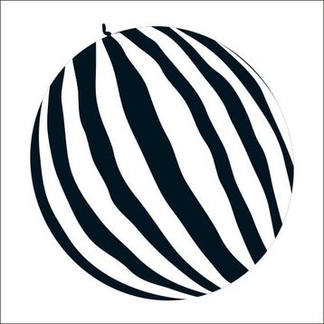 90 cm Karpuz Folyo Sticker