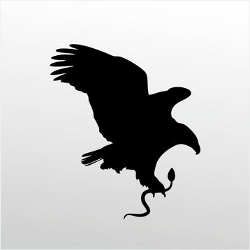 90 cm Kartal Folyo Sticker