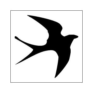 90 cm Kuş Folyo Sticker