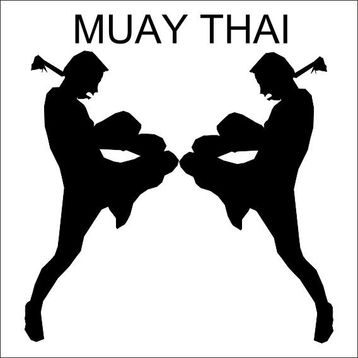 90 cm Muay Thai Folyo Sticker