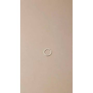 925 Ayar Gümüş Minimal Halka Piercing