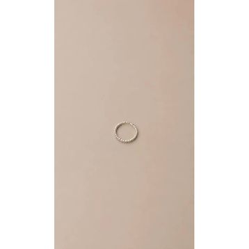925 Ayar Gümüş Minimal Halka Piercing