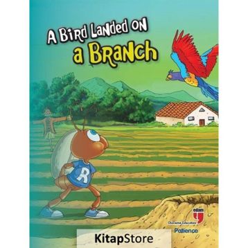 A Bird Landed on a Branch Patience - Neriman Karatekin