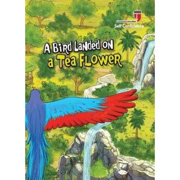A Bird Landed on a Tea Flower - Self Confidence Neriman Karatekin