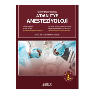 A dan Z ye Anesteziyoloji - Nobel Tıp Kitabevleri